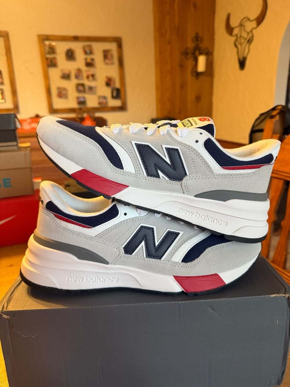New Balance 997R Brighton Grey Team Navy Sneakers